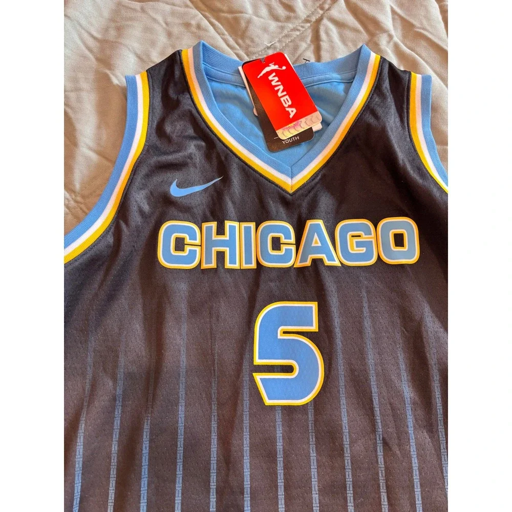 Nike Chicago Sky Angel Reese #5 Explorer Edition Youth Jersey XL 18/20